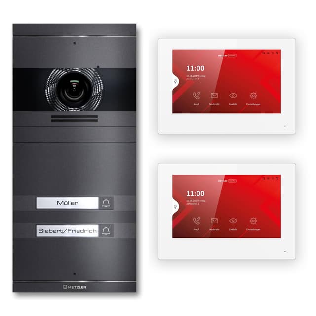 🌟 Super Angebot! Metzler VDM10 2.0 Video Sprechanlage Komplett Set 🚪📹