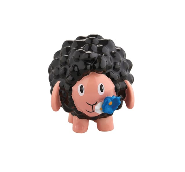 🎄👼 Alessi Nerona AGJ01 13 - Krippenfigur Design Nerona, Porzellan und Handdekoriert, Mehrfarbig, Einheitsgröße 🎁