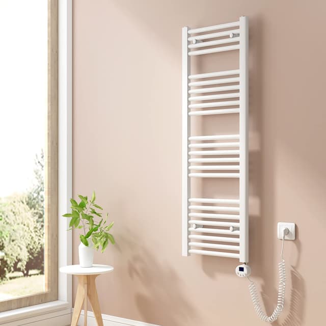 🔥 Heilmetz Badheizkörper Elektrisch 120x40cm Handtuchwärmer 🛁