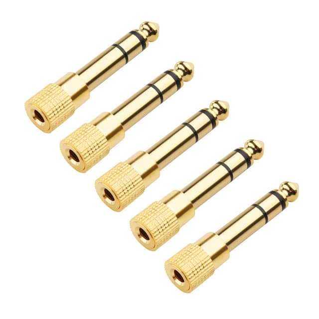 Cable Matters 5er-Pack 6,35 mm auf 3,5 mm Kopfhörer Adapter 🎧🔌