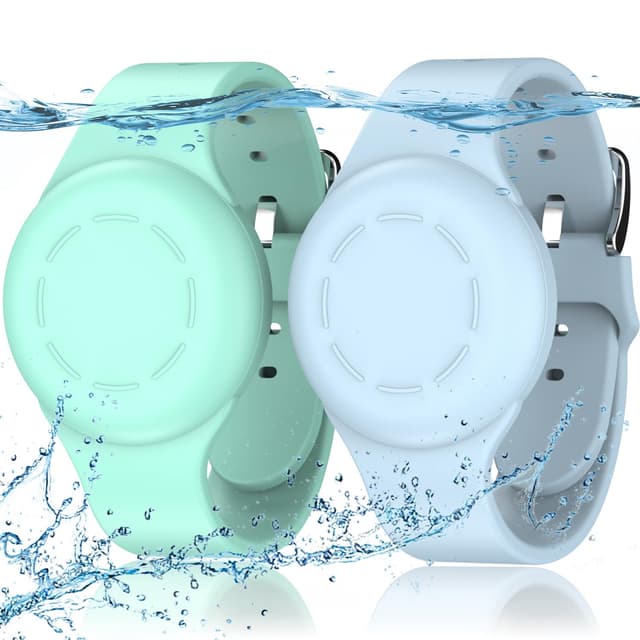 R-fun Wasserdichte Air Tag Armbänder für Kinder [2er Pack] 😍🌊
