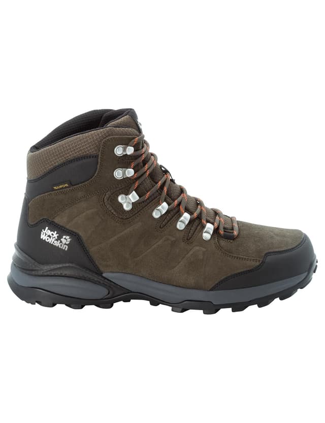 🏞️🥾 Jack Wolfskin Herren Refugio Texapore Mid M Walking-Schuh 44.5 EU Khaki Phantom - 45% Rabatt!