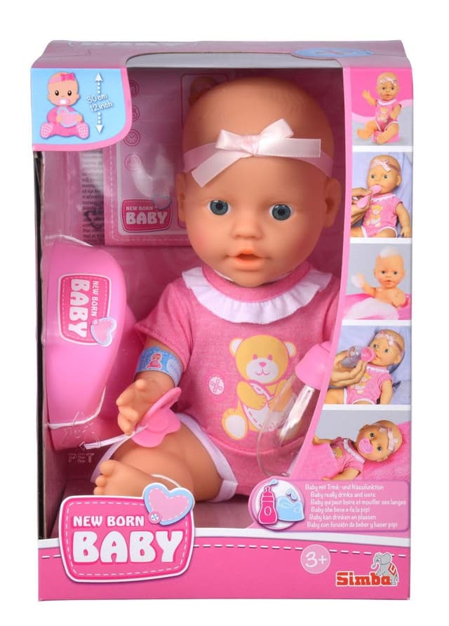 👶🍼 Simba 105030069 - New Born Baby Puppe 30cm 👶🍼