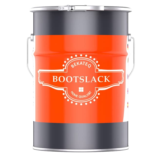 Bootslack Rotbraun 2,5 Liter 🛥️🌲 | Hochbelastbar & wetterbeständig