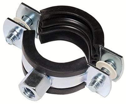 🔩🛠️ 10 Stück Schraubrohrschellen Rohrschelle Stahl verzinkt (21-23 mm / 1/2'') - 35% Rabatt!