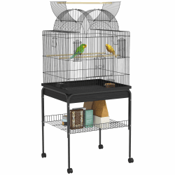 🐦 PawHut Vogelkäfig für Wellensittiche und Papageien 🦜
