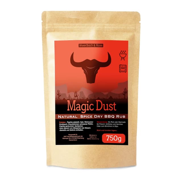 Magisches Dust 750g BBQ-Rub Gewürzmischung 🌶️🔥
