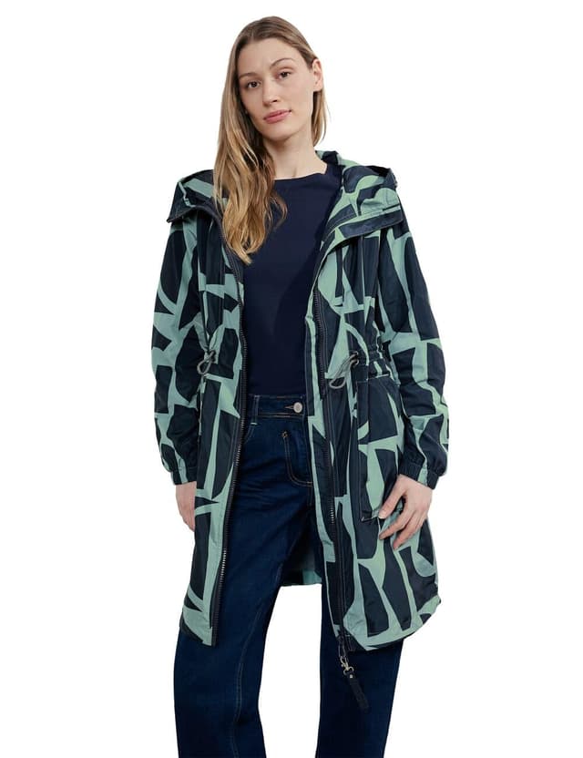 Angebot: Cecil Damen Jacke XL Raw Salvia Green 🧥