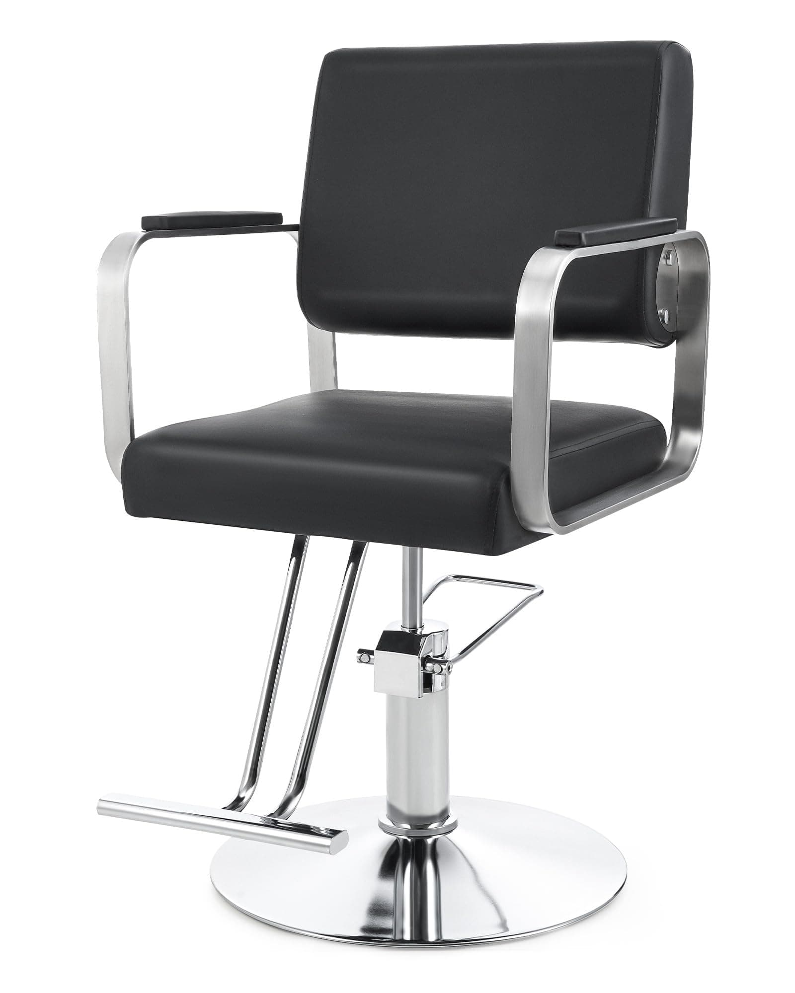 🌟 CO-Z Friseurstuhl mit hydraulischer Pumpe 360° Drehbar - Moderner Salonstuhl für Friseursalon und Spa 🌟