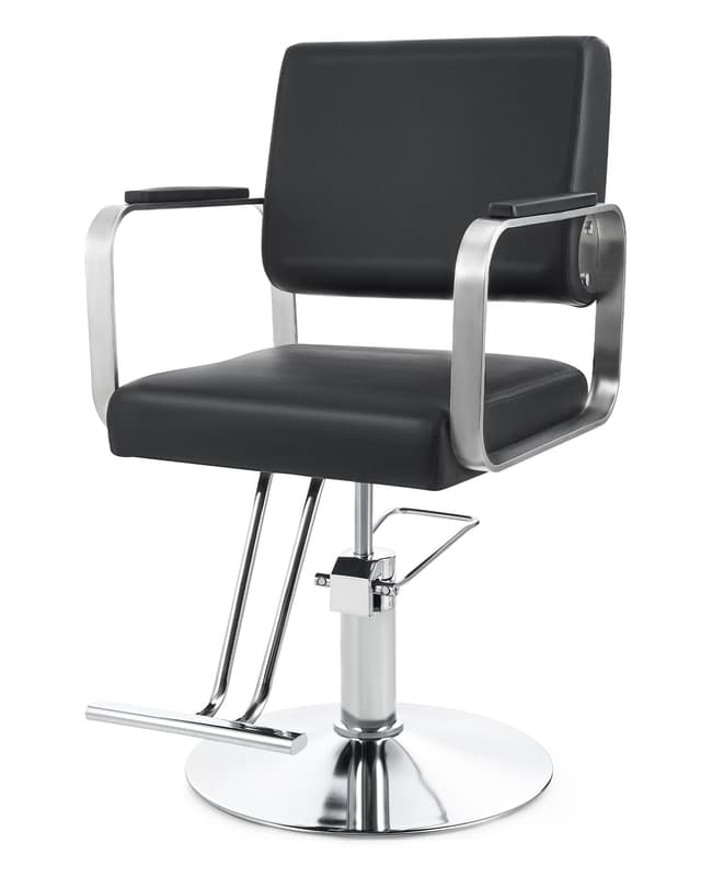 🌟 CO-Z Friseurstuhl mit hydraulischer Pumpe 360° Drehbar - Moderner Salonstuhl für Friseursalon und Spa 🌟