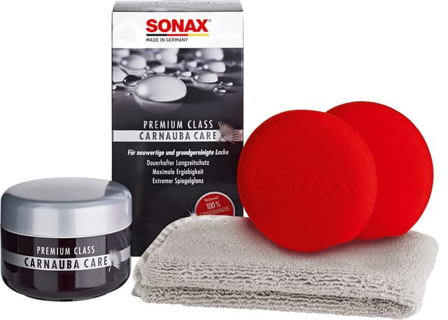 🚗💎 SONAX PREMIUM CLASS Carnauba Care (200 ml) Hartwachs-Angebot! 💰