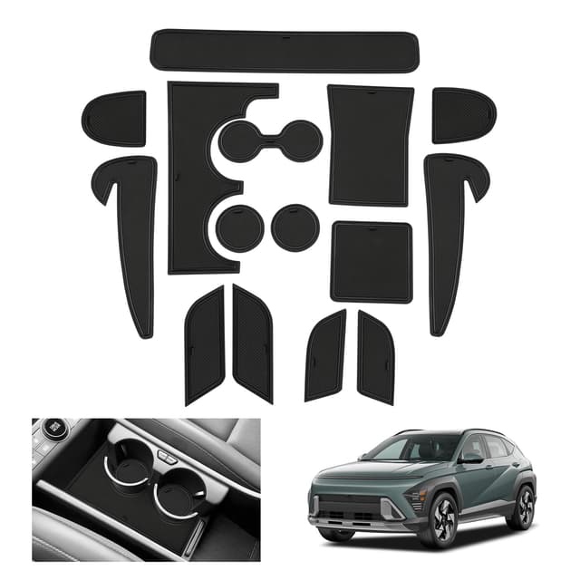 GAFAT Kompatibel mit Hyundai Kona SX2 EV Elektro 2024 2025 Antirutschmatten 🚗💥