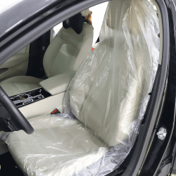 efuturetime 200 PCS Einweg Sitzbezug Auto Vordersitze Transparent Universal Wasserdicht 🚗💦 Angebot bei HelloDeals