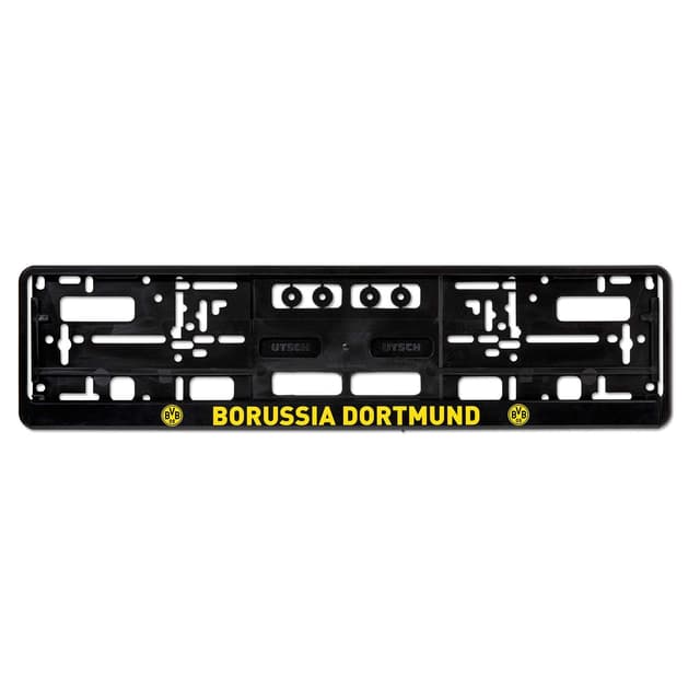 🖤💛 Borussia Dortmund BVB-Kennzeichenverstärker Single Angebot 🚗