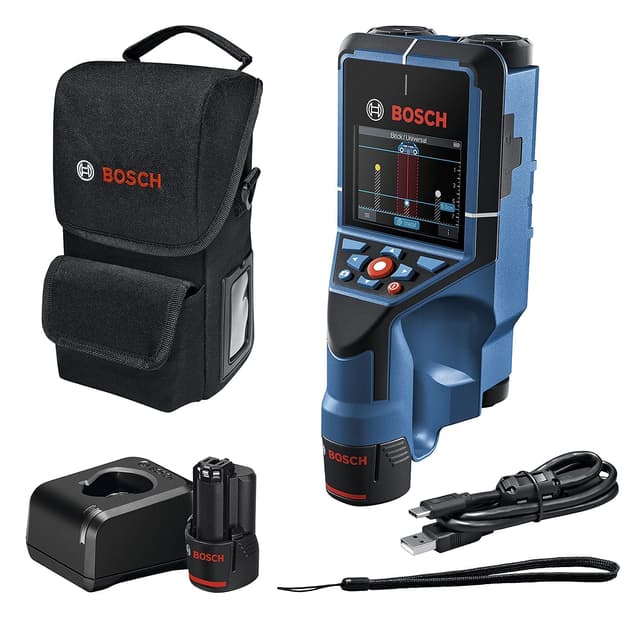 🔍🔧 Bosch Professional Wallscanner D-tect 200 C - Amazon Exclusive Set + 2x Akkus 12V 🛠️