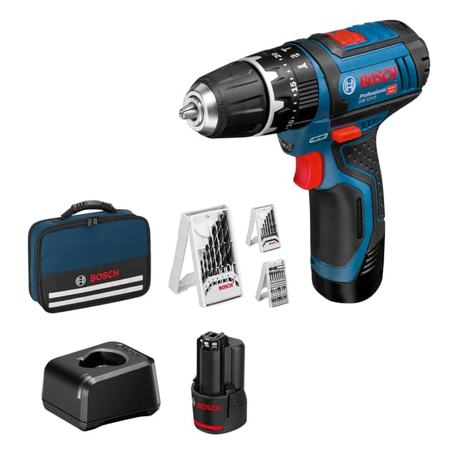 Angebot: Bosch Professional 12V System Akku Schlagbohrschrauber GSB 12V-15 🛠️