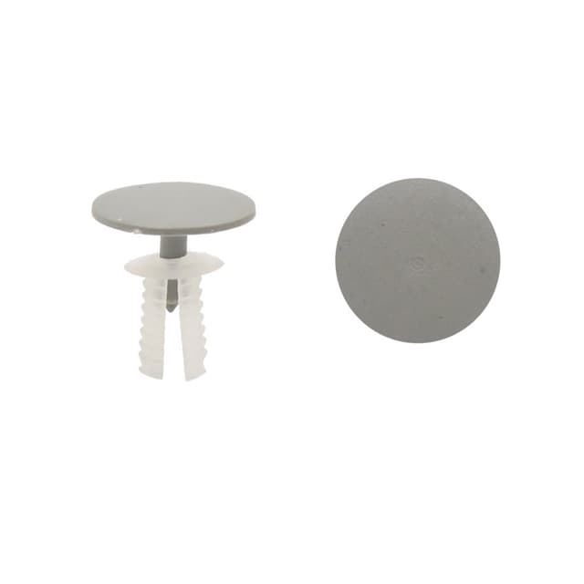 Sourcing Map 20Stk Weiß Grau Auto Plastik Rivets Wettergurt Modul Fastener Klammer 8mm