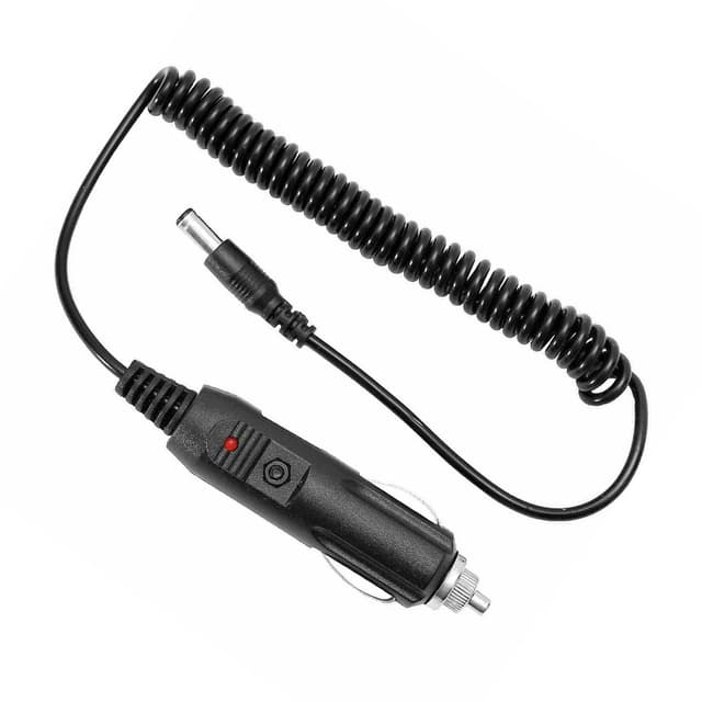 🔌 R42S Auto Zigarettenanzünder Kabel 12V DC Stecker 5,5 x 2,1 mm – 1,5m Spiralkabel 🚗💨