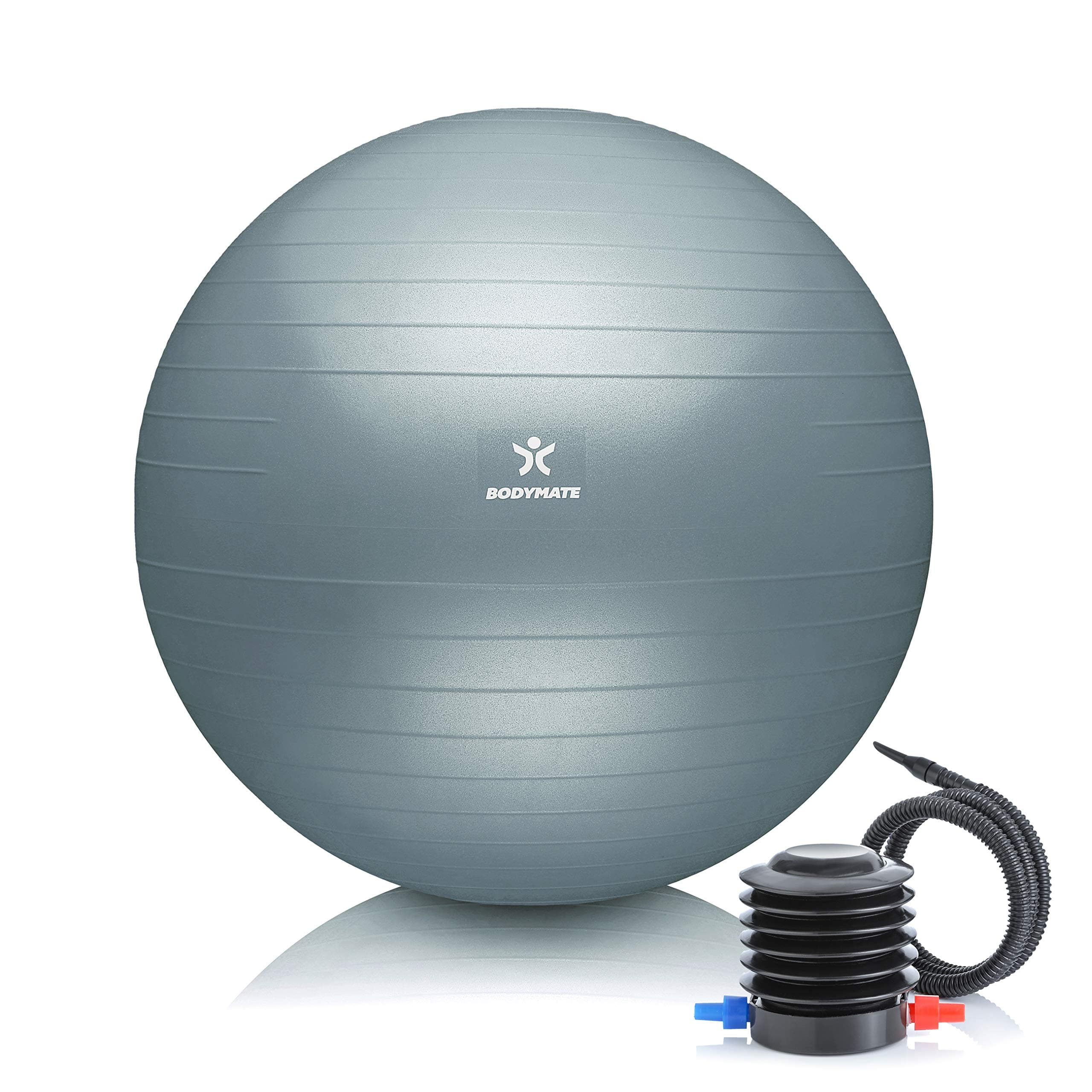 🔥 BODYMATE Gymnastikball Sitzball Trainingsball mit GRATIS E-Book und Pumpe 🏋️‍♂️