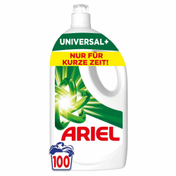 Angebot: Ariel Flüssigwaschmittel, 100 Waschladungen Universal+ ⭐️🌿