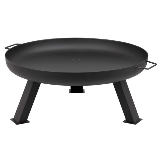 🔥 Tepro Feuerschale Reno Ø 80 cm – Große Schwarze Garten-Feuerschale 🌿🌌