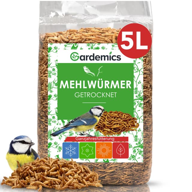 Premium Insektenfutter für Vögel, Fische & Co. 🦎🐦🐠🦔❤️