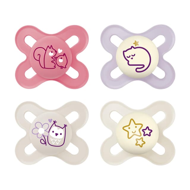 🌟 Angebot: MAM Original Start Schnuller 4er-Set | 0-2 Monate | SkinSoft Silikon | Stillfreundlich
