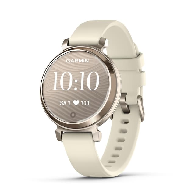 Garmin Lily 2 Modische Smartwatch mit hochwertiger Lünette Cream Gold 🌟