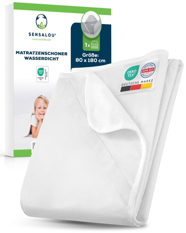 Sensalou wasserdichter Matratzenschoner 80x180 cm 🛏️