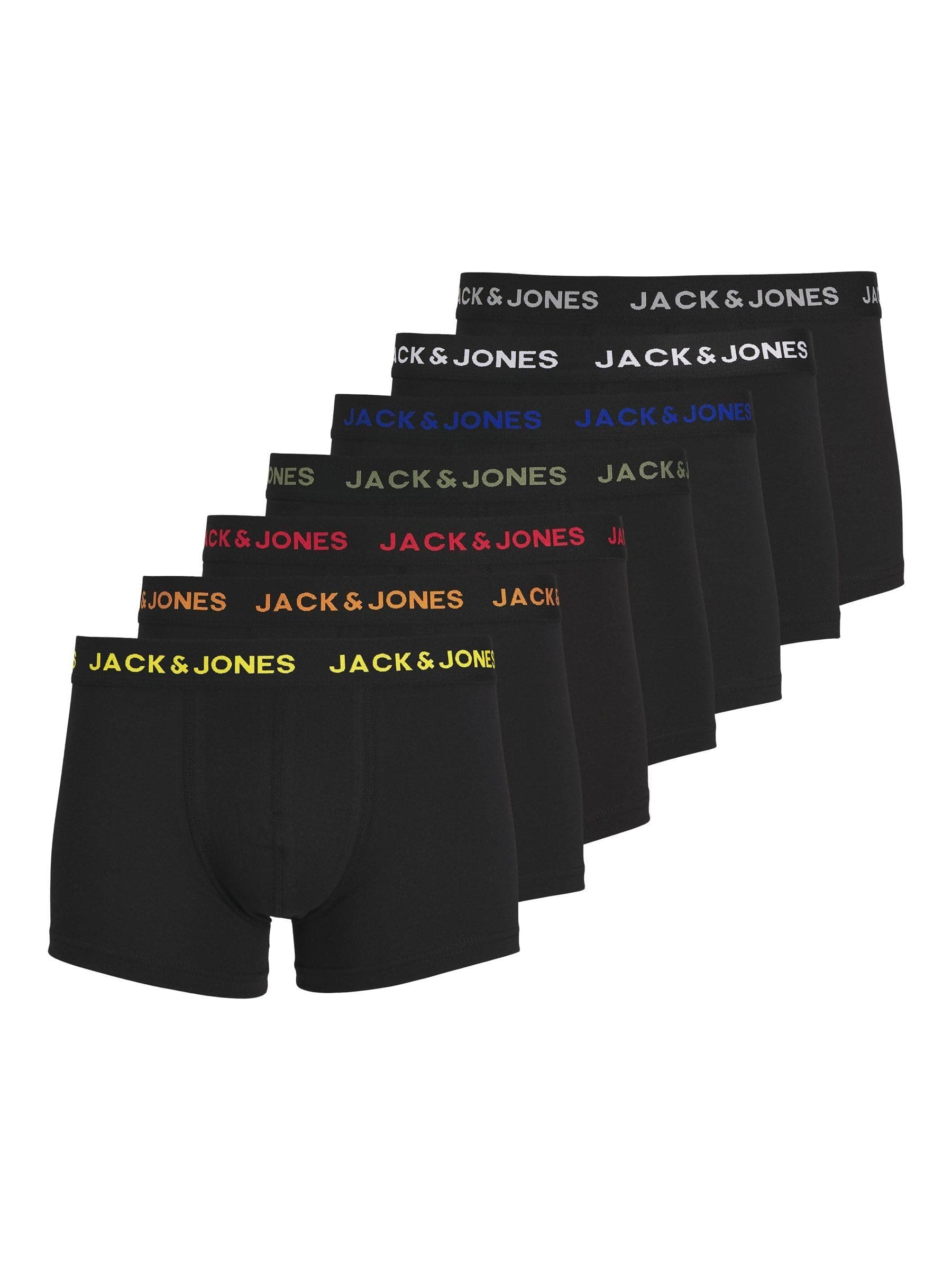 🔥 Mega-Deal! JACK & JONES Herren Boxershorts (7er Pack) S Schwarz