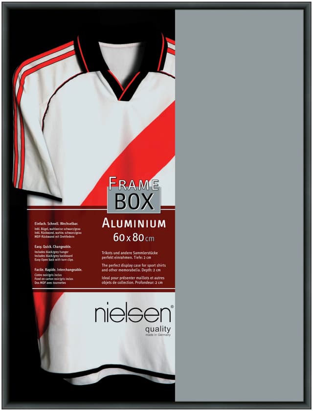 Nielsen Trikotrahmen, Aluminium, Schwarz matt 🖼️🏀