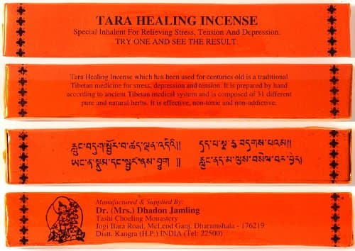 🕉️ BUDDHAFIGUREN/Billy Held 5er Set Tara Healing Incense Räucherware Tibet Räucherstäbchen 🌿