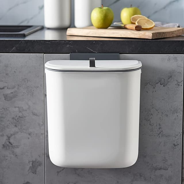 🌿 ELPHECO Küchenmülleimer Bio-Mülleimer 10L mit Deckel 🗑️