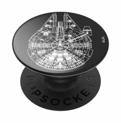 🚀 Deal des Tages: PopSockets PopGrip - Millenium Falcon Aluminum 🌌