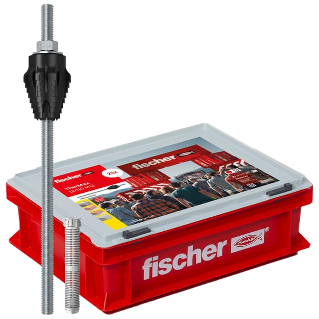 fischer Abstandsmontagesystem TherMax 12/110 M12 Handwerkerkoffer 🛠️