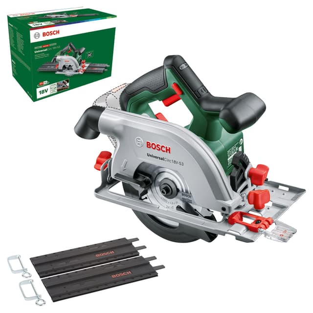 🛠️🪚 Bosch Akku-Kreissäge UniversalCirc 18V-53 | Premium Set | Amazon Edition 18V ohne Akku