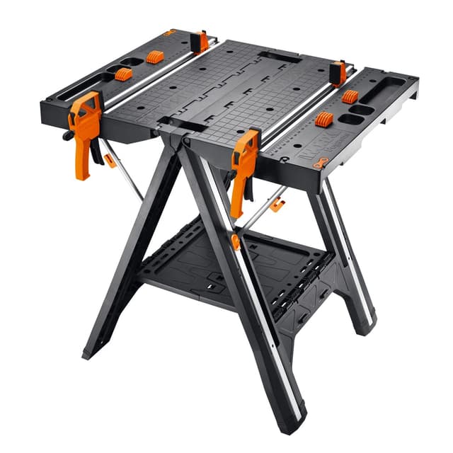 🔧🔨 WORX PEGASUS WX051 Mobile Multifunktionale Werkbank - Hochwertiger Arbeitstisch klappbar für die Werkstatt!