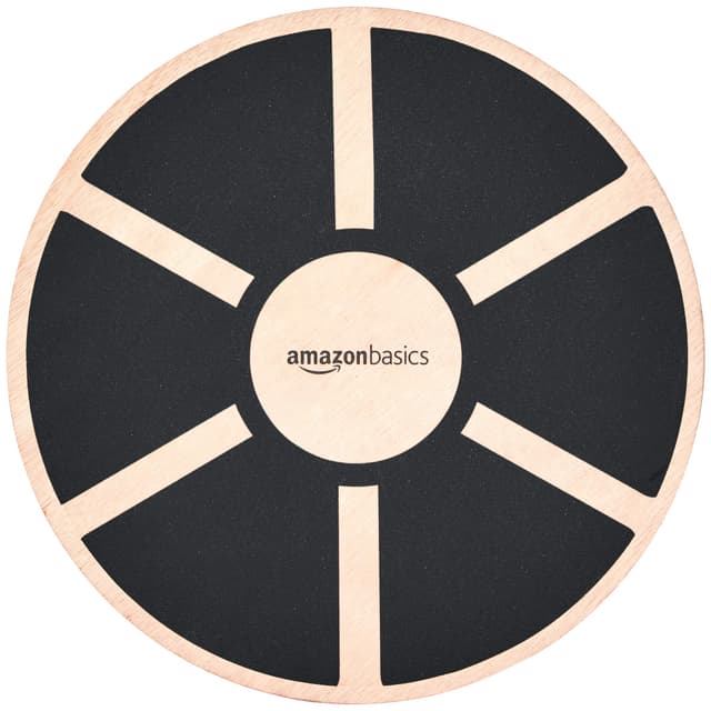 🔥 Angebot: Amazon Basics Balancebrett aus Holz Schwarz 🏋️