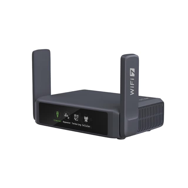 GL.iNet GL-BE3600 (Slate 7) Tragbarer Router - Dualband-WLAN-7-Gigabit-Router im Taschenformat