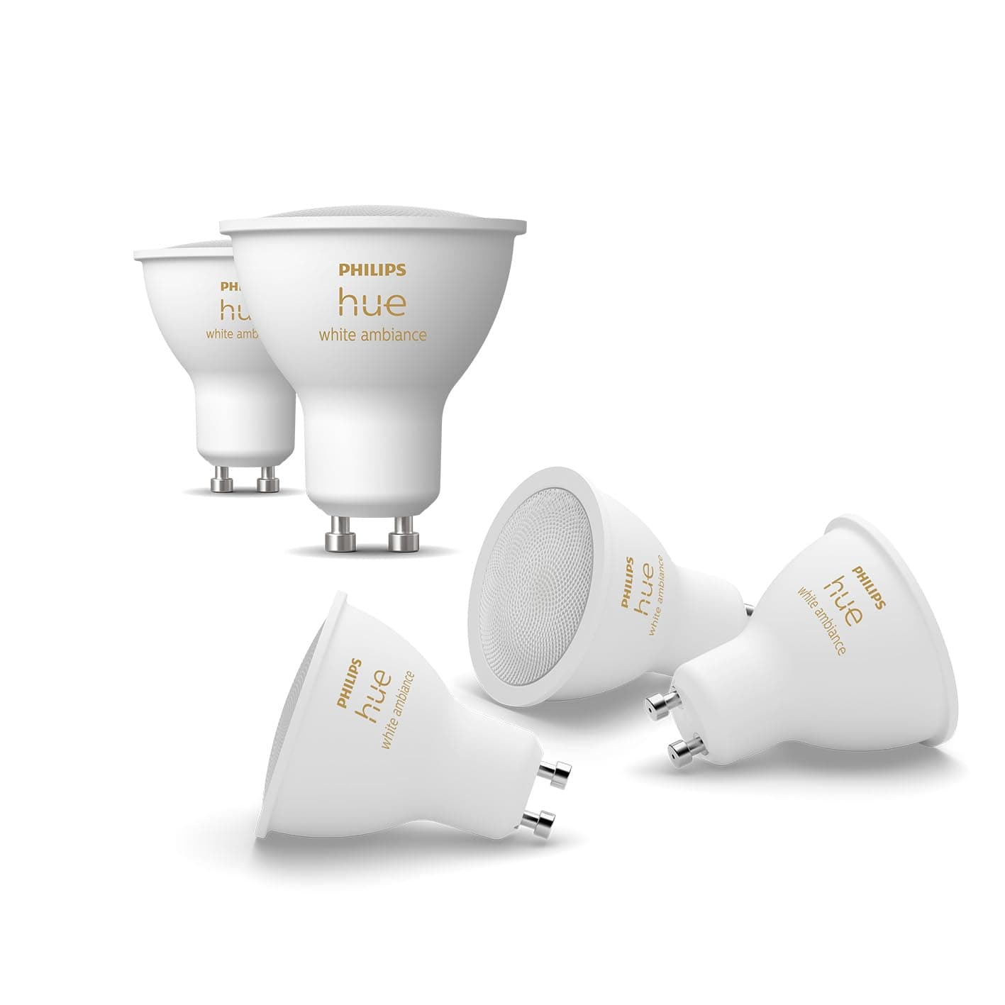 🌟 Philips Hue White Ambiance GU10 LED Spot 5er Pack 🌟
