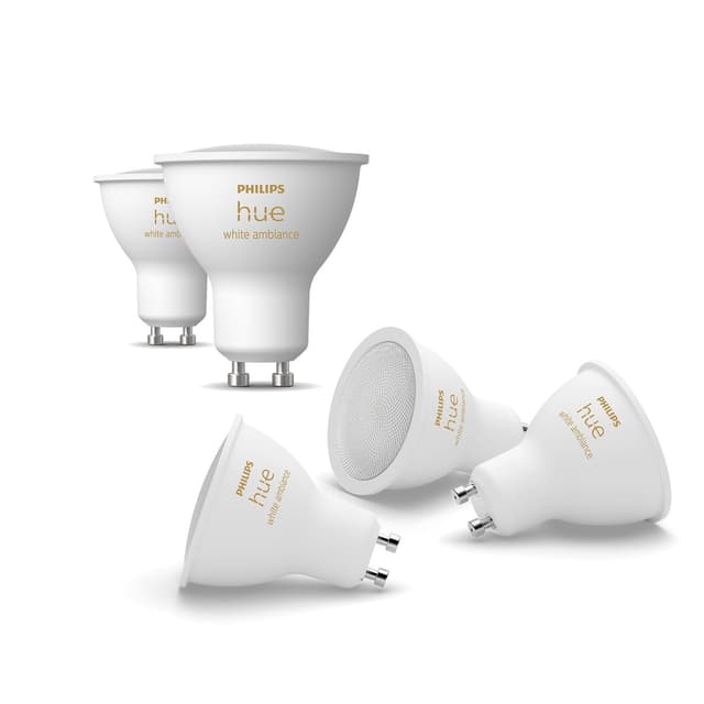 🌟 Philips Hue White Ambiance GU10 LED Spot 5er Pack 🌟