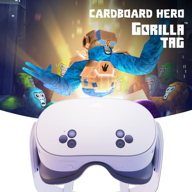 Meta Quest 3S 128 GB – Gorilla Tag Cardboard Hero Bundle – Exklusiv bei Amazon