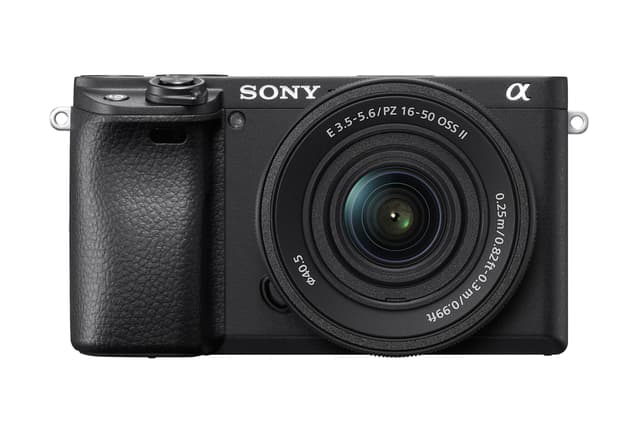 📸 Sony Alpha 6400 APS-C Spiegellose Kamera mit 16-50mm Objektiv 🎥