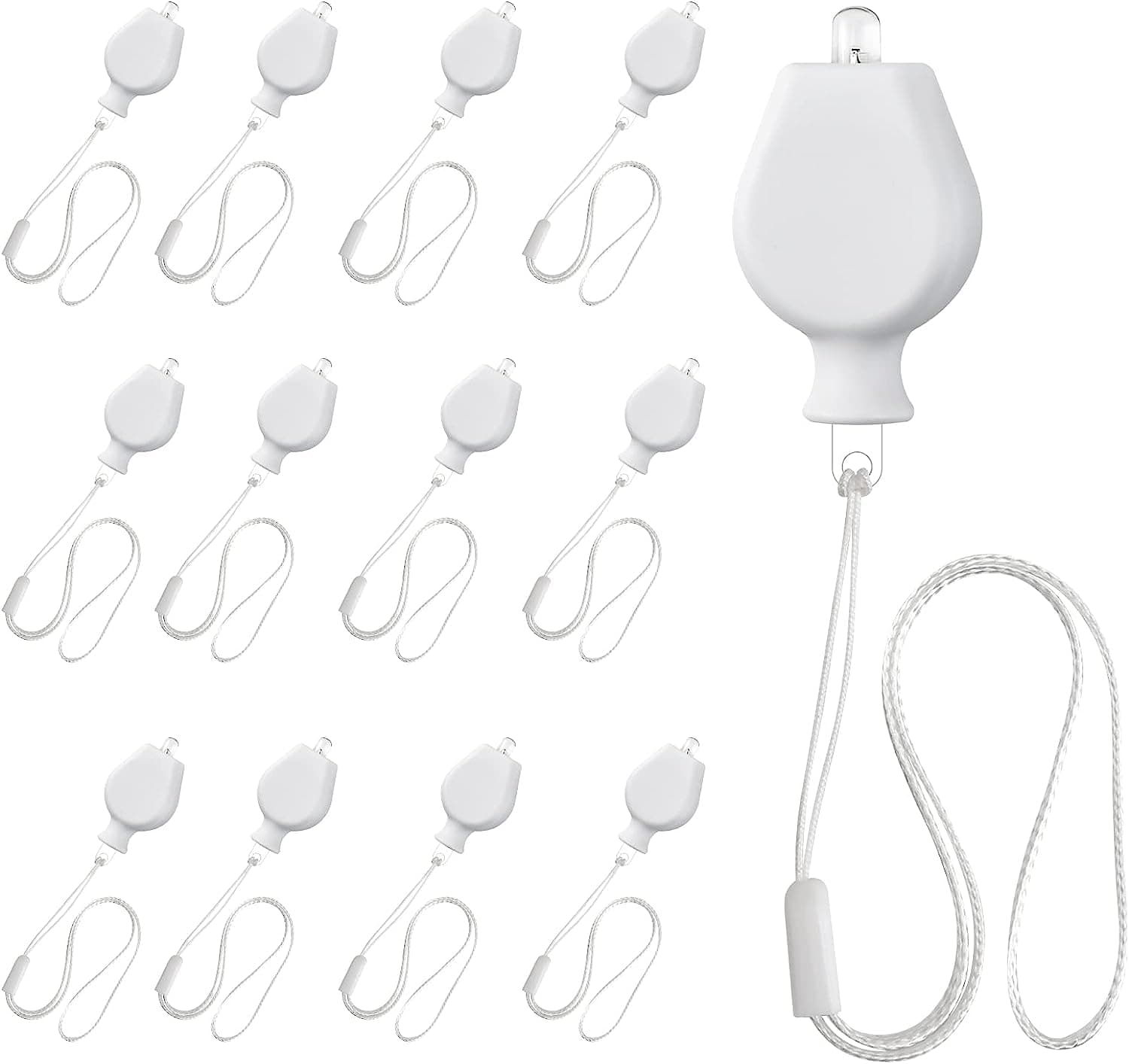 Yizhet LED Ballonlichter 12x in Lila 💡 Ideal für Partys, Hochzeiten & Weihnachten