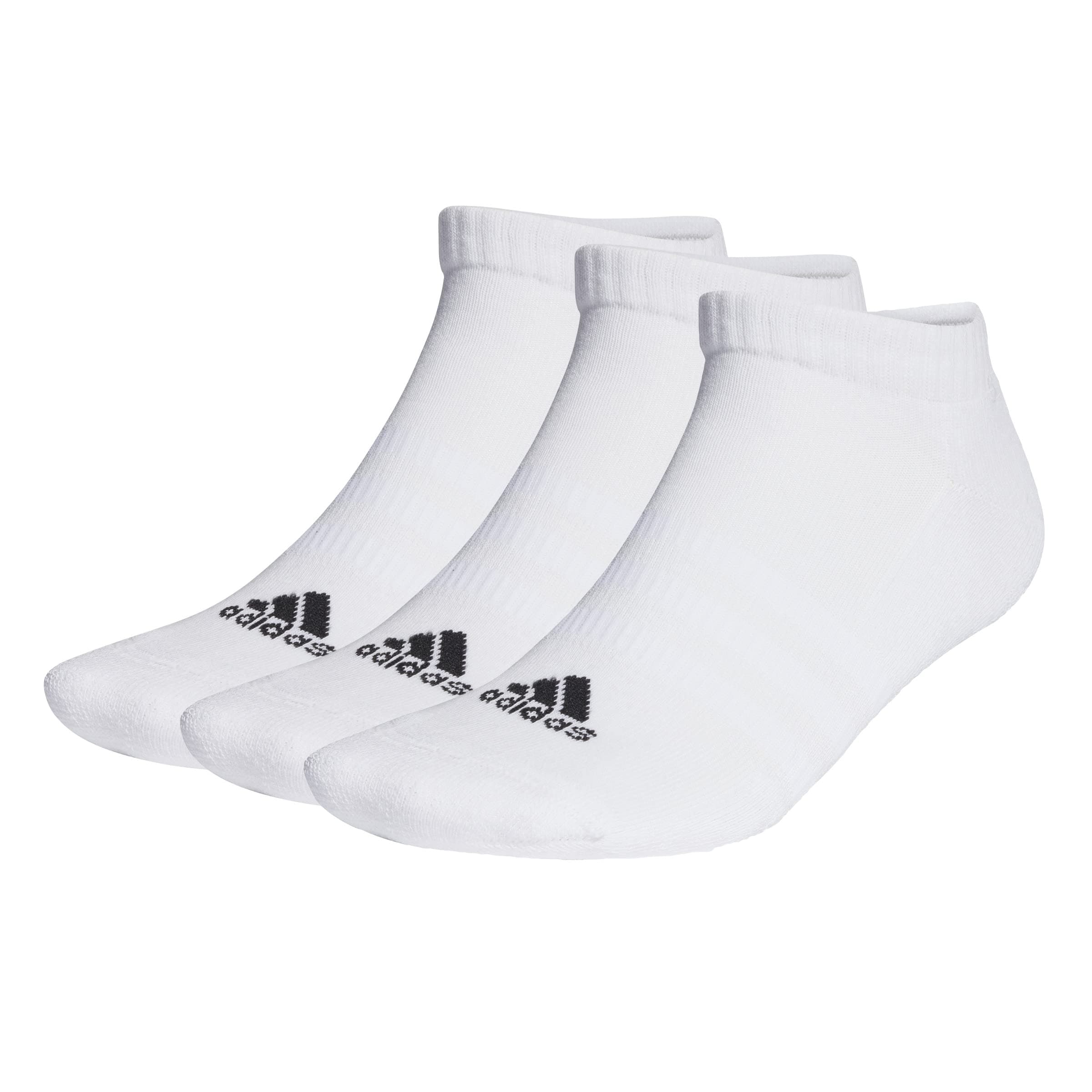 🧦🔥 Adidas Unisex Cushioned Low-Cut Socks 3er-Pack - Weiß/Schwarz