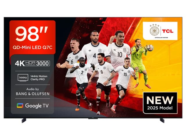 TCL 98Q7C QLED Mini LED Fernseher 98 Zoll 📺🔊🎮