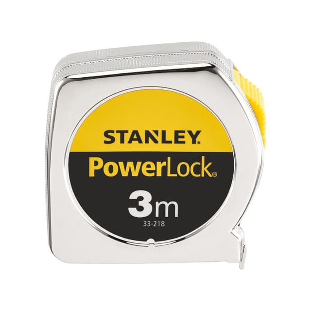 📏 Stanley Bandmaß Powerlock 3m - Präzise Messungen & langlebige Konstruktion 🏗️