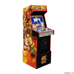 🕹️👊 Arcade1Up STREET FIGHTER LEGACY 14 GAMES Wifi ENABLED ARCADE MACHINE Angebot!