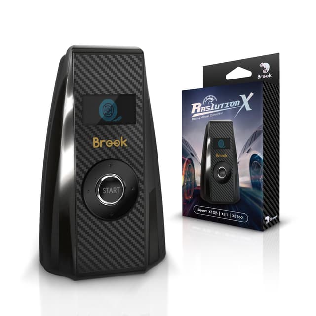 🎮 Brook Rennradadapter für Xbox Series X|S, One, 360 | 60+ Lenkräder | Force Feedback & App-Steuerung