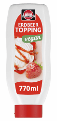 Schwartau Erdbeersauce | Vegan | 770ml | Dessertsoße & Topping 🍓🌱